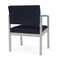 Lesro Lenox Steel Guest Chair, Navy/Midnight Seat, Navy/Midnight Back, 24.5 W 24.5 L 32 H LS1201 - alternate 3